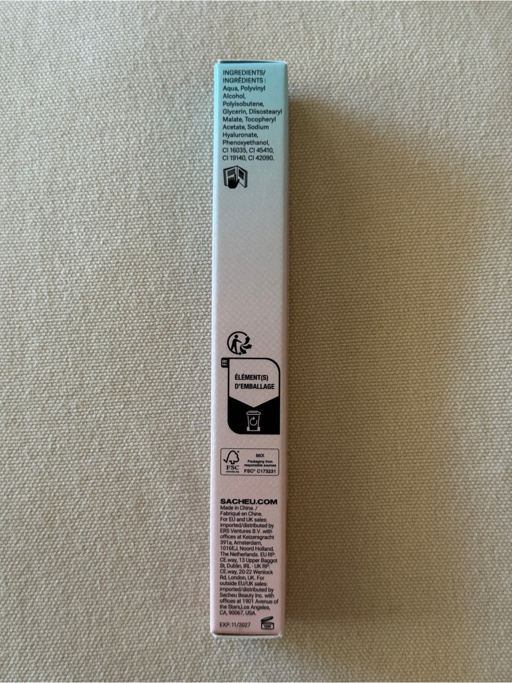 Sacheu Peel-Off Lip Liner Stay-N in 01 nOOHde NIB NWT - Picture 6 of 7